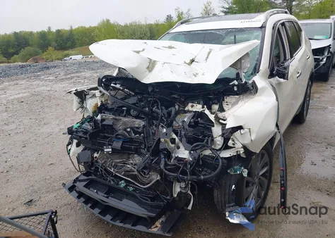 2016 Nissan Rogue Sl из США, поврежденный, VIN 5N1AT2MV5GC741794